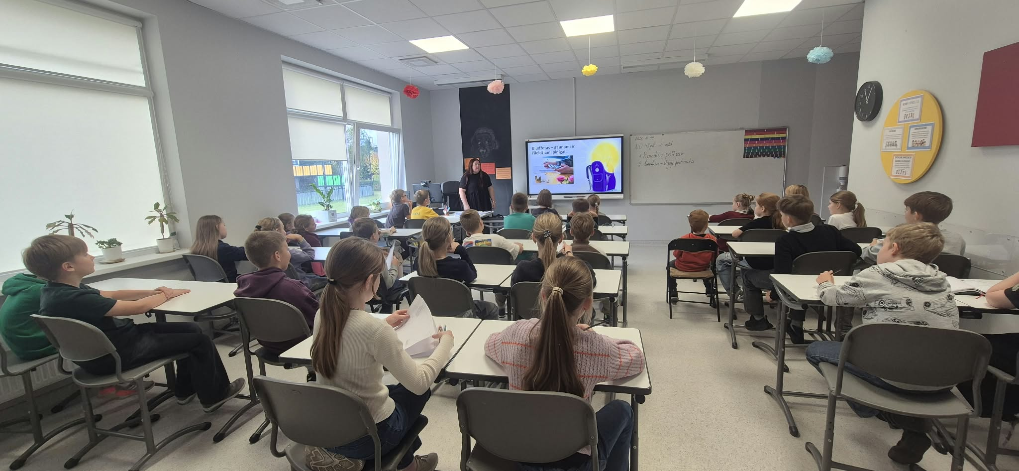 Dalyvaujamasis biudžetas 1–4 klasėse